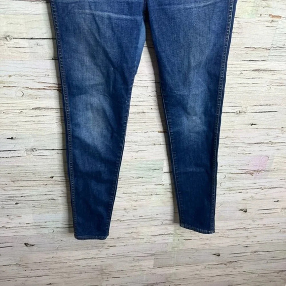 MADEWELL 8” High Riser Skinny  Skinny Jeans Medium Wash Blue Denim Size 28 - Picture 2 of 9